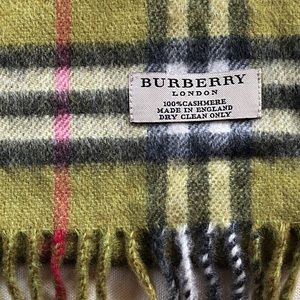Authentic, new Burberry scarf